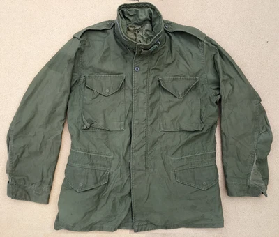 £95 • Buy GENUINE US ARMY ISSUE VIETNAM FIELD M65 COLD WEATHER COAT JACKET M Medium Reg