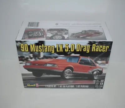 Revell '90 Mustang LX 5.0 Drag Racer 1:25 Scale Plastic Model Kit • $38.95