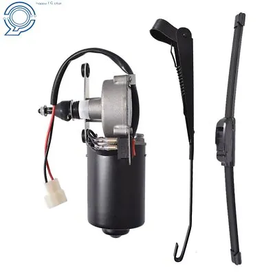 12V Electric Windshield Wiper Motor Kit UTV For Polaris RZR Kawasaki Can Am X3 • $23.08