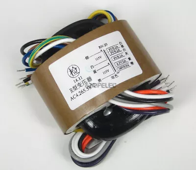 115V/230V 30W R Core Transformer For Tube Amplifier Preamps 9V+9V+9V 6.3V 240V • $28.92