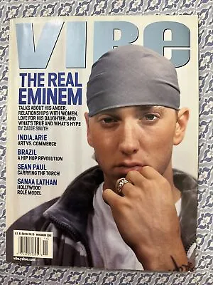 VIBE Hip Hop Magazine Eminem India Arie Sean Paul November 2002 • $21