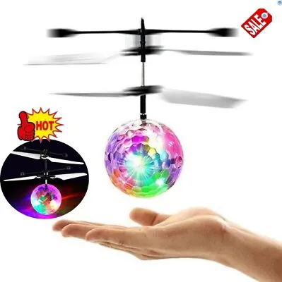 $9.17 • Buy Toys For Boys Age 3-10 Years Old Flying Ball Mini Drone LED Light Up Cool G..<