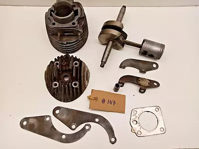 Engine Parts With Number CylinderCrankshaft  Motobecane AV85 Original Parts • $93.25
