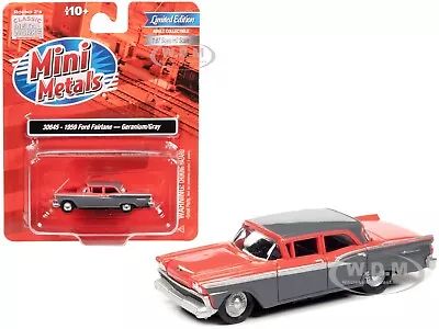 1959 Ford Fairlane Gunsmoke Gray 1/87 (ho) Model Car Classic Metal Works 30645 • $19.99