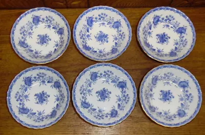 6 Minton Bone China Fruit / Dessert (Sauce) Bowls - Hardwicke Hall - 5 1/8  • $19.99