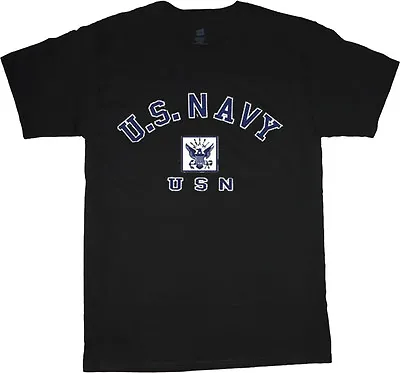 US Navy Decal Tee Shirt For Men USN Design Apparel United States Navy • $10.95