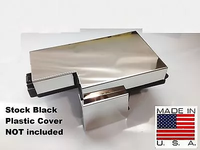 Mustang 2015-2023 Stainless 4 Pc FUSE BOX LID COVER Engine Chrome Parts Dress Up • $99.85