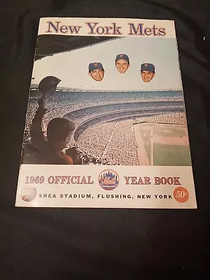 1969 Ny Mets Mlb Baseball Yearbook Excellent Cond. Some Player Pictures Clipped • $14.99