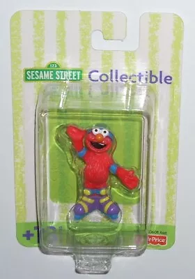 2001 Fisher Price Sesame Street Roller Blading Skating ELMO 2.5” Figure MOC • $2.99