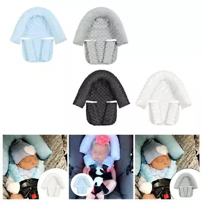 Newborn Baby Support Pillow Cushion Liner Headrest Infant Seat Pad Head • £10.58