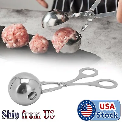 Meatball Maker Spoon Non Stick Thick Stainless Steel Meat Baller Kitchen Utensil • $9.99