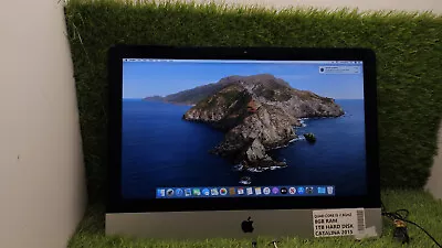 Apple IMac A1418 21.5  I5 2015 1TB HDD 8GB *NO STAND* AIO DESKTOP SCRATCHED #3H • £78.88