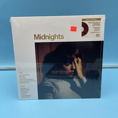 Midnights [Mahogany Edition Vinyl] By Taylor Swift (Record 2022) Sealed • $23.99