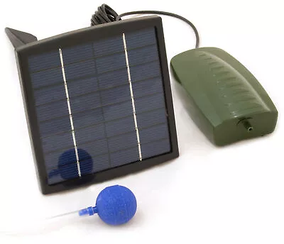 £24.99 • Buy Oxbridge 1 Air Stone Aerator Pond Water Oxygenator Solar Powered Oxygen Pump