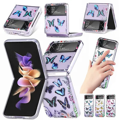 $9.46 • Buy For Samsung Galaxy Z Flip4 2022 Women Girl Butterfly Phone Case Shockproof Cover