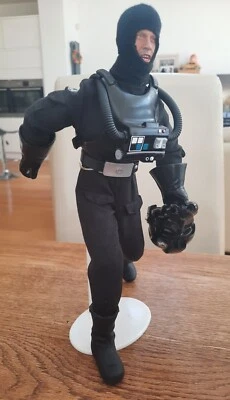 £115 • Buy 1/6 Scale Star Wars Tie Fighter Pilot Custom 12  Figure With Removable Helmet 