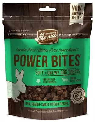 Merrick Grain Free And Gluten Free Dog Treats With Real Rabbit And Sweet Potato • $8.23