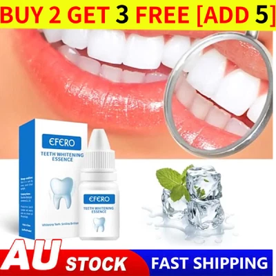 $11.89 • Buy New Instant Tooth Whitening Kit White Teeth Clean Gel Uv Bleach Dental