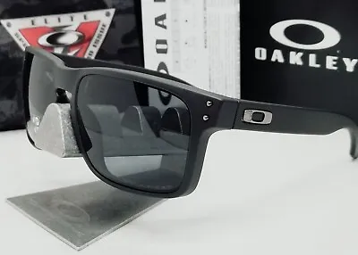Oakley HOLBROOK Cerakote Graphite Black/grey POLARIZED OO9102-91 Sunglasses NEW! • $124.99
