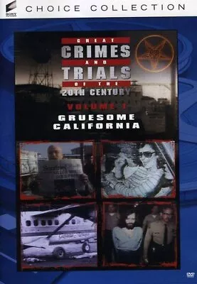 Great Crimes And Trials Of The 20th Century - Volume 1: Gruesome Californi (DVD) • $26.56
