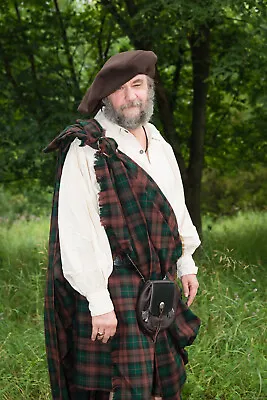 Great Kilt - Homespun Wool-Blend Tartan - Handmade To Order • $200