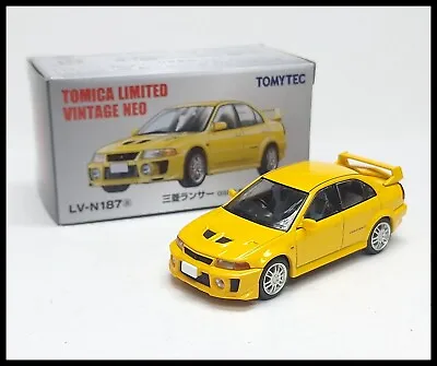 Tomica Limited Vintage LV-N187a MITSUBISHI LANCER EVOLUTION V 5 EVO TOMYTEC (A) • $36.80