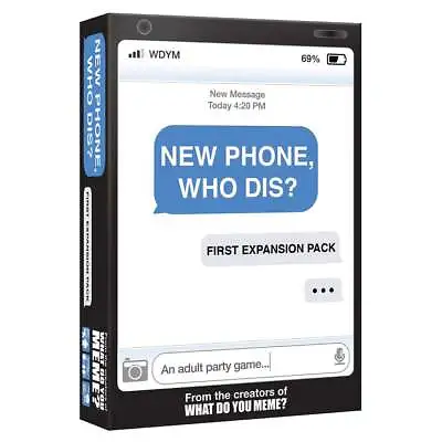 New Phone Who Dis? Card Game First Expansion • $29.95