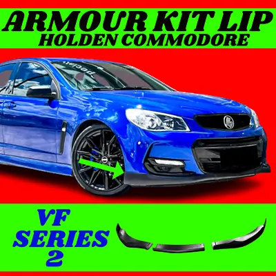 Fits Holden Commodore VF Series 2 Front Bumper Lip Armour Splitter SV6 Protector • $189