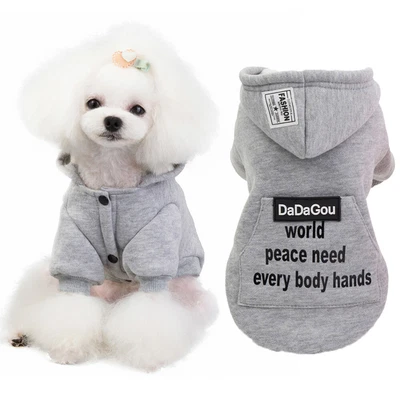 £10.09 • Buy Cat Outfit Clothes Pet Coat Puppy Outfits Dresses Winter