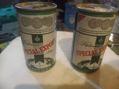 Vintage Aluminum Special Export Beer Cans • $2