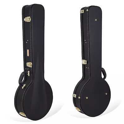 Crossrock 5-String Bluegrass Banjos Hard Case With Multi-layer Guitar Case • $133.99