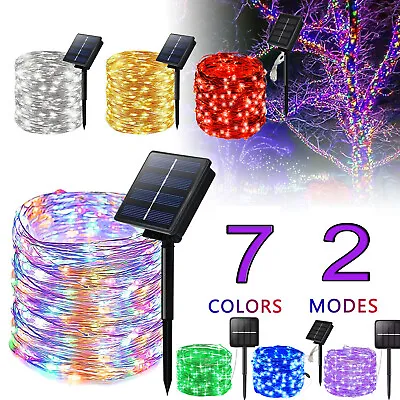 Outdoor Solar Fairy String Lights Copper Wire Waterproof Garden Decor 100/200LED • $5.99