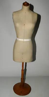Vintage Dress Form Miniature Half Scale Siegel & Stockman Paris France 1930 • $999