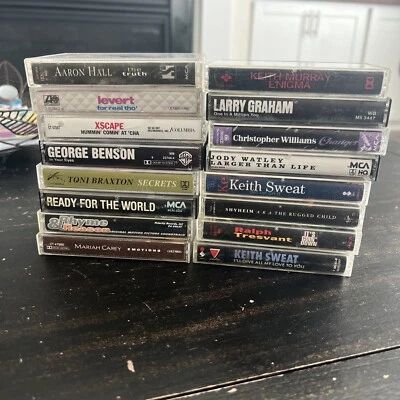 $22.90 • Buy Vintage Lot Of 16 Rap / Hip Hop / R&B Cassette Tapes