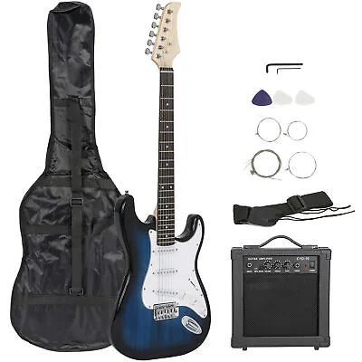 39  Beginner Electric Guitar - Full Size Guitar W/ Amp Case Accessories • $76.59