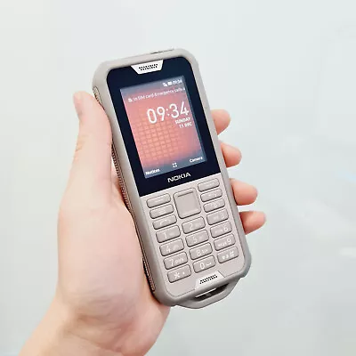 $85 • Buy Nokia 800 Tough 2.4 Inch 4G SIM-Free Feature Phone With Google Assistant