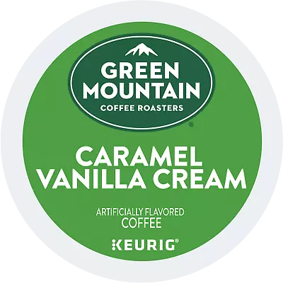 Green Mountain Coffee Caramel Vanilla Cream K-Cup Pods Light Roast 120 Count • $64.99