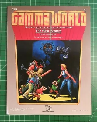 GW4 - The Mind Masters - Gamma World  • $22.99