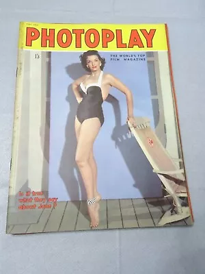 Photoplay Magazine May 1954 Jane Russell Pier Angeli Greer Garson Jeff Hunter • £5