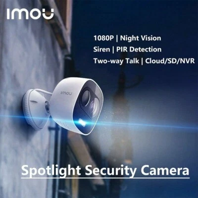 $46.99 • Buy Imou IP Wifi Security Camera Home Garden CCTV Monitor Camera With SpotLight 2MP