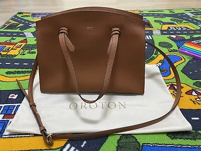 EUC Oroton Atlas Day Bag Cognac • $180