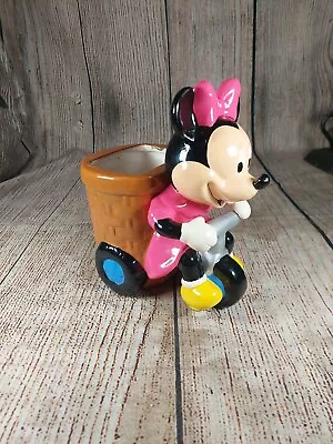 Porcelain Minnie Mouse Planter • $14.99