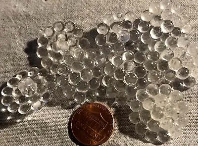 $3.49 • Buy 8 Large Clear PLASTIC Berry Design Domed Shank Buttons 1  25MM Lot # 2872