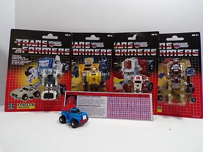 Hasbro Transformers Walmart G1 Reissue Bumblebee Gears Tailgate Swerve Outback • $75