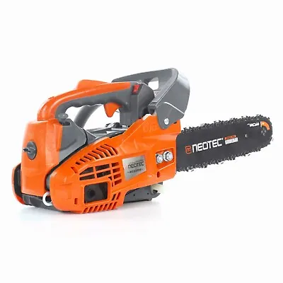 25.4cc Gas Top Handle Chainsaw With 12'' Bar Chain 2-Stroke Engine Cut Tree Wood • $109.99