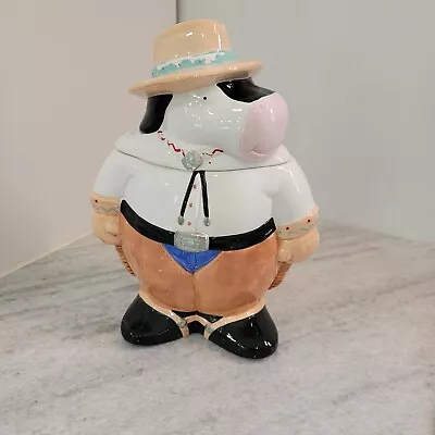 Coco Dowley Cookie Jar Cowboy Vintage Rare • $19.90