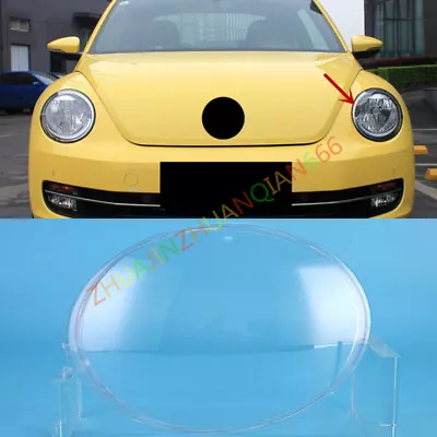 For Volkswagen Beetle 2012-2015 Left Side Headlight Clear Lens Shell + Sealant • $81.84