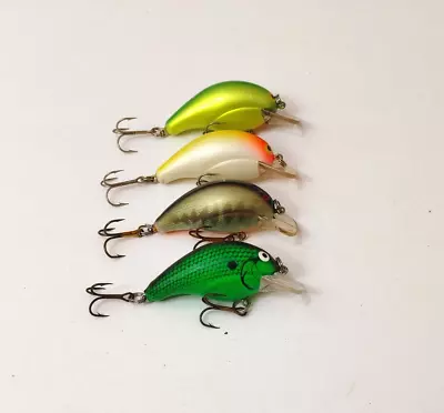 (4) Vintage Mister Twister Sportfisher Crankbait Fishing Lures Lot Of 4 • $18.99