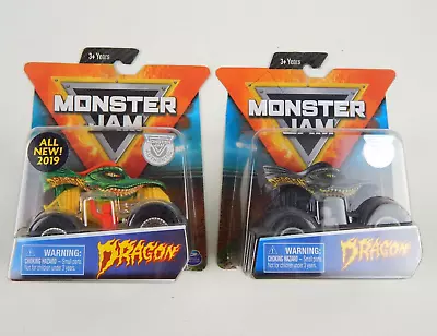 2019 Spin Master Monster Jam 1:64 Dragon Truck W/ Figure - 2 Variations! • $24.95