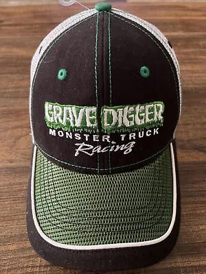 Grave Digger Monster Jam Truck Racing OSFM Adjustable Hat NEW • $19.99